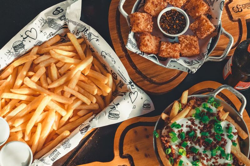 Frites garnies maison